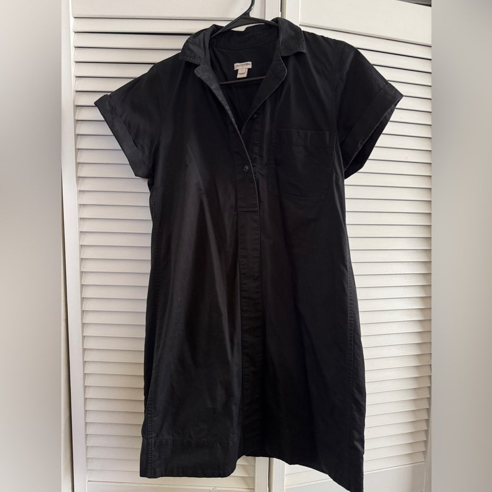 J Crew Short Sleeve Popover Dress